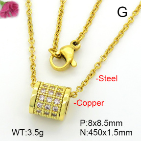 Fashion Copper Necklace  F7N401765avja-L003