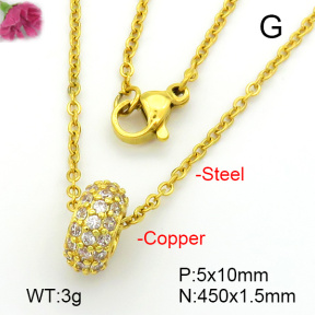 Fashion Copper Necklace  F7N401768baka-L003