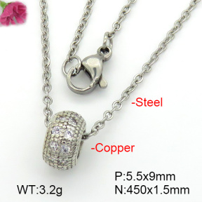 Fashion Copper Necklace  F7N401770vail-L003