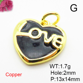 Fashion Copper Pendant  XFPC05531vail-L024