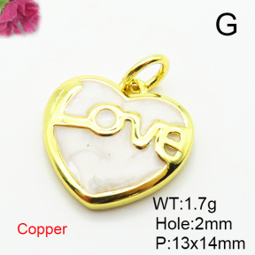 Fashion Copper Pendant  XFPC05533vail-L024