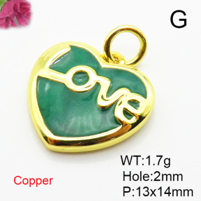 Fashion Copper Pendant  XFPC05535vail-L024
