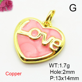 Fashion Copper Pendant  XFPC05539vail-L024