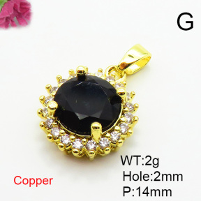 Fashion Copper Pendant  XFPC05625aajl-L024