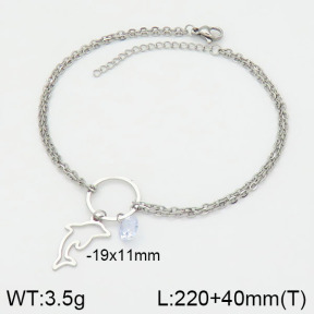 Stainless Steel Anklets  2A9000527ablb-610
