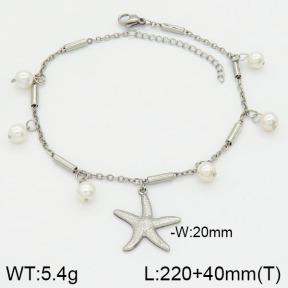 Stainless Steel Anklets  2A9000530vbmb-610