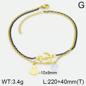 Stainless Steel Anklets  2A9000533vbmb-610