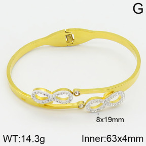 Stainless Steel Bangle  2BA400410bbml-680