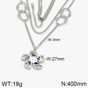 Stainless Steel Necklace  2N4000568bhva-434