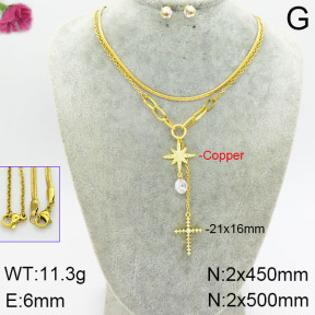 Fashion Copper Sets  F2S001486ahpv-J48