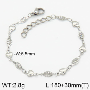 Stainless Steel Bracelet  2B2000771vbmb-314