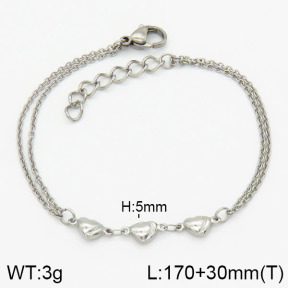 Stainless Steel Bracelet  2B2000798vbmb-314