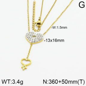 Stainless Steel Necklace  2N4000571bvpl-363