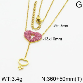 Stainless Steel Necklace  2N4000572bvpl-363