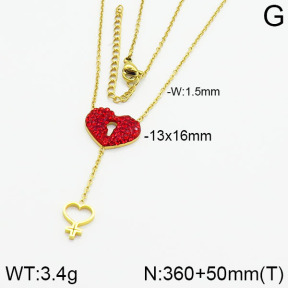 Stainless Steel Necklace  2N4000573bvpl-363