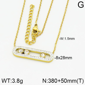 Stainless Steel Necklace  2N4000584vbpb-363