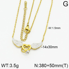 Stainless Steel Necklace  2N4000586bhva-363