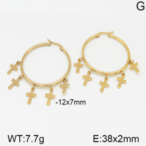 Stainless Steel Earrings  5E2001218vajj-703