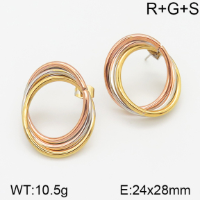 Stainless Steel Earrings  5E2001227bblo-703