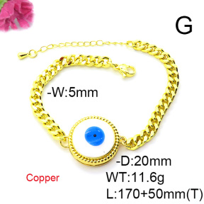 Fashion Copper Bracelet  F6B300638vbmb-L024