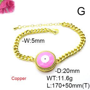 Fashion Copper Bracelet  F6B300639vbmb-L024
