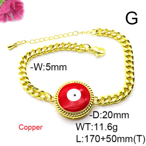 Fashion Copper Bracelet  F6B300640vbmb-L024