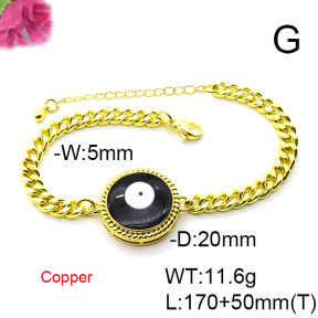 Fashion Copper Bracelet  F6B300641vbmb-L024