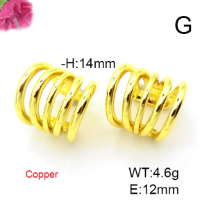 Fashion Copper Earrings  F6E200130baka-L024