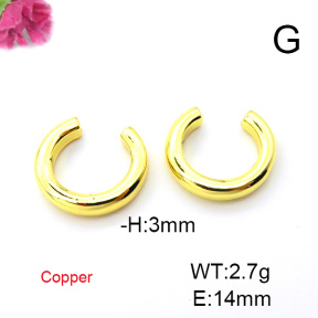 Fashion Copper Earrings  F6E200153avja-L024
