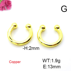 Fashion Copper Earrings  F6E200159avja-L024
