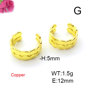 Fashion Copper Earrings  F6E200163baka-L024