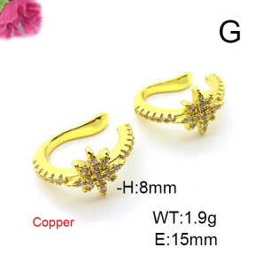 Fashion Copper Earrings  F6E403349ablb-L024