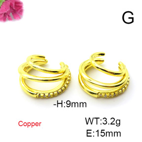 Fashion Copper Earrings  F6E403353baka-L024