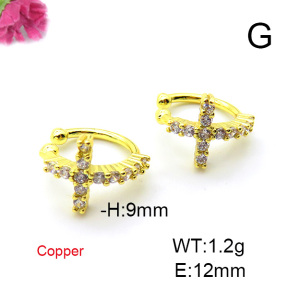 Fashion Copper Earrings  F6E403354ablb-L024