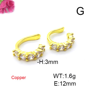 Fashion Copper Earrings  F6E403356ablb-L024