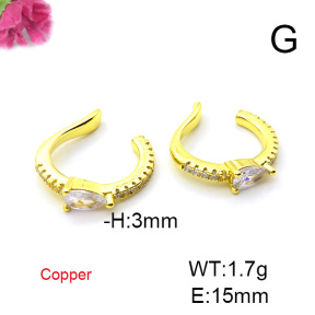 Fashion Copper Earrings  F6E403357ablb-L024