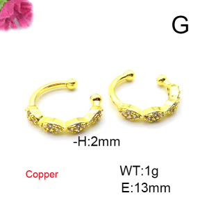 Fashion Copper Earrings  F6E403360ablb-L024