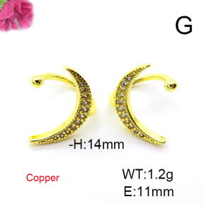 Fashion Copper Earrings  F6E403362ablb-L024