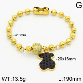 SS Bear Bracelets  TB2000119vhnv-656