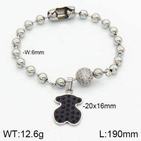 SS Bear Bracelets  TB2000120ahlv-656