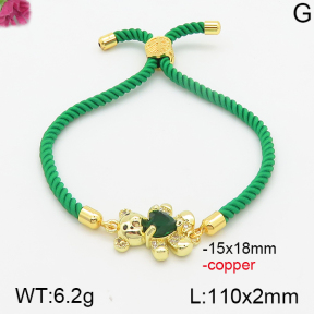 Fashion Copper Bear Bracelets  TB5000140bhva-J111