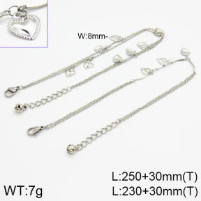 Stainless Steel Anklets  2A9000560ahjb-314