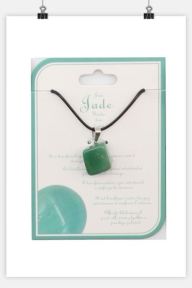 Natural Jade Stainless Steel Necklace  Jade  Weight:1g  N:2x450mm+50mm(T)  6N4003498vail-Y008