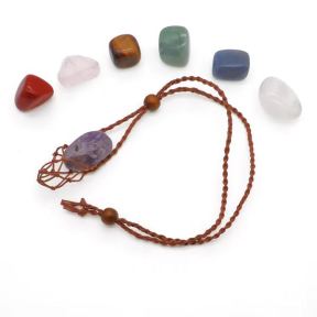 Natural Nature Stone Necklace  Nature Stone  Weight:250g  N:450mm,Package:18.5x6x3cm  6N4003556vhnl-Y008