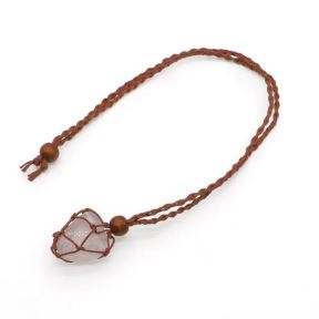 Natural Nature Stone Necklace  Nature Stone  Weight:50-70g  N:450mm  6N4003562vbll-Y008
