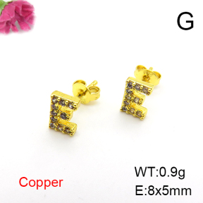 Fashion Copper Earrings  F6E403415aaij-L035