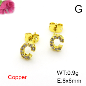 Fashion Copper Earrings  F6E403417aaij-L035