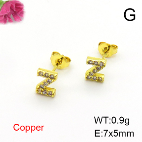 Fashion Copper Earrings  F6E403421aaij-L035