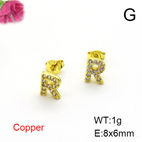 Fashion Copper Earrings  F6E403423aaij-L035