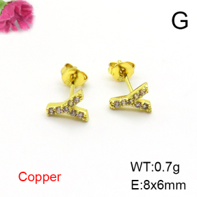 Fashion Copper Earrings  F6E403426aaij-L035